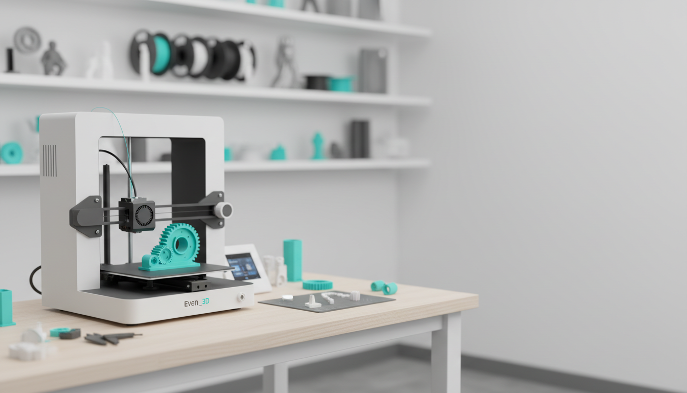 3D принтер студии Even_3D, печать детали